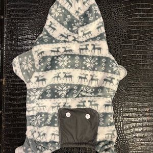 hooded dog onesie